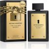 Antonio Banderas Perfumes The Golden Secret Eau de Toilette for Men Long Lasting Elegant Dynamic and Masculine Fragrance Mint and Apple Notes Ideal for Day Wear 200ml