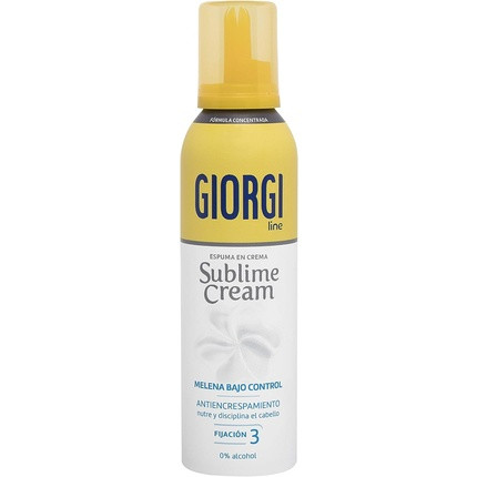 Giorgi Line Sublime Cream Under Control Foam Cream No Cracking Concentrated Formula 0% Alcohol Silicones 150ml