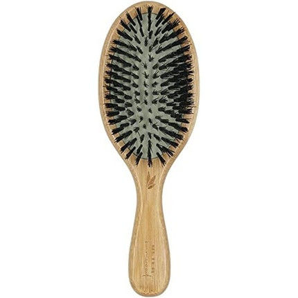 Oak Wood Pneumatic Brush with Mixed Bristles