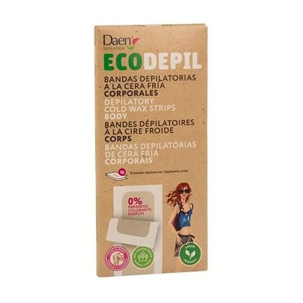 Daen Skin Care Product Daen Depil Body Bands 16 Pieces EcoDepil