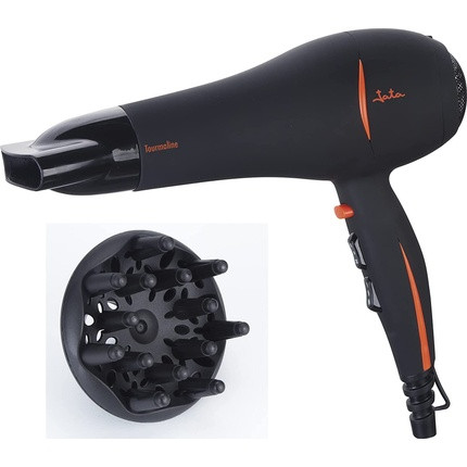 Jata SC56B Tourmaline Hair Dryer 2000W Black with Orange Details