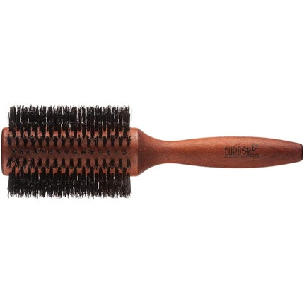 Eurostil Circular Wooden Brush with Long Bristles 38cm