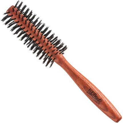 Eurostil Circular Wooden Brush with Nylon Bristles 15mm