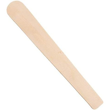 Professional Reusable Wooden Hair Removal Spatula - Sizes S/M/L/XL - Pack of 3