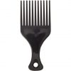 EUROSTIL Black Teasing Comb with 11 Prongs