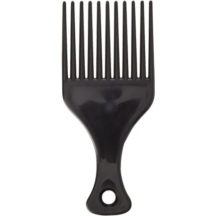 EUROSTIL Black Teasing Comb with 11 Prongs