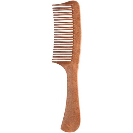 Eurostil Brand Hair Care Brush Hair Comb Pua Large Curve Wood Handle