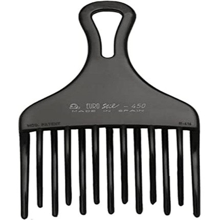 Eurostil Professional Teasing Comb with Large Double Prong 1 Unit