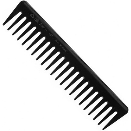 EUROSTIL PEINE BATIDOR Comb Prof Blender MECHAS 18cm for Unisex - Neger