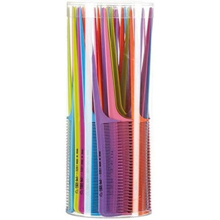 Eurostil Pot of Combs Colours 60 Units