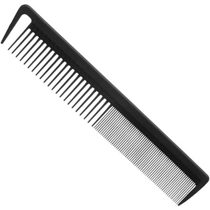 EUROSTIL Carbon Separation Comb 191mm Black/White