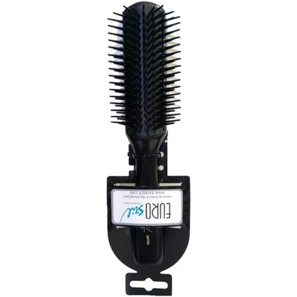 Eurostil Plastic Brush 1 Unit Black