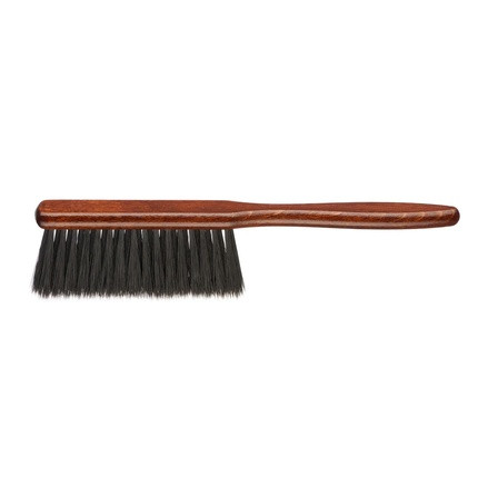 Eurostil Barber Neck Brush Polished Bristles Wood Handle