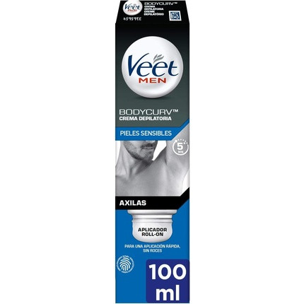 Veet Men Depilatory Cream Roll-On for Armpits 100ml