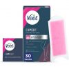 Veet Expert Cold Wax Strips for Hair Removal from Legs and Body with Shea Butter 30 Strips