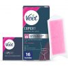 Veet Expert Hair Removal Strips for English Hair Removal Bikini Area with Shea Butter 16 Strips