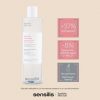 Sensilis Micellar Water Removes Makeup and Soothes Redness Sensitive Skin Hyaluronic Acid Licorice Extract Cleanses Clarifies Hydrates Ocean Respect Double Pack 400ml + 400ml