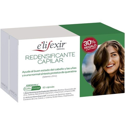 E'LIFEXIR Redensifying Hair Loss Supplement 60 Capsules