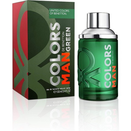 Benetton Green from United Colors Eau de Toilette Spray for Men 100ml