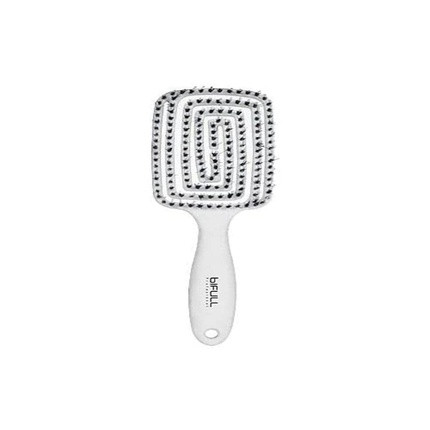 Maze Brush Grey