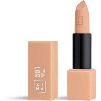 3INA MAKEUP The Lipstick 501 Cream Lipstick with Vitamin E and Shea Butter to Nourish the Lips Long Lasting Lip Colour with Matte Finish and Creamy Texture Vegan Cruelty Free