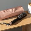 Cecotec Bamba InstantCare 800 Travel Brush Hair Straightener 26W with Tourmaline Ceramic Coating and LED Display