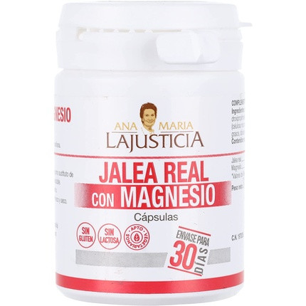 ANA MARIA LAJUSTICIA Royal Jelly with Magnesium 60 Caps