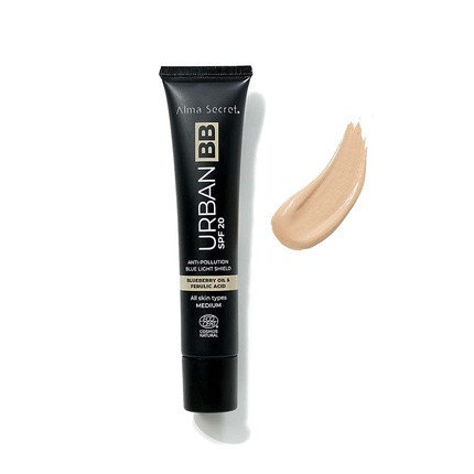 Alma Secret Urban BB Cream SPF 20 for All Skin Types Medium & Warm 40ml - Medium