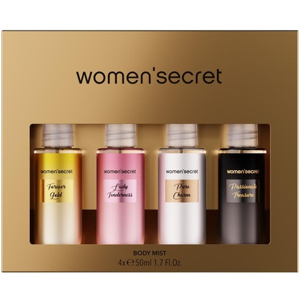 Women'secret Body Mist Glitter Gift Set - Pack of 4