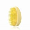 Nuggela & Sulé Tangle Tamer Brush - The Knot Tamer - Hair Detangling Brush Yellow Lemon