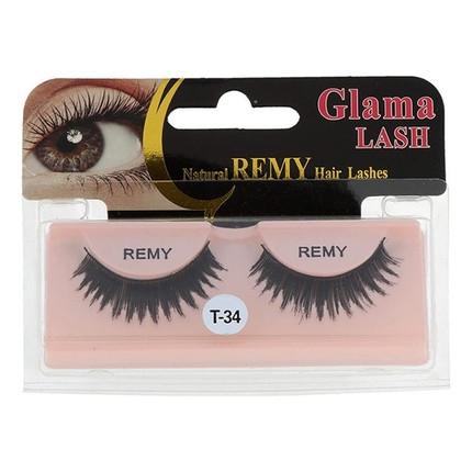 Glama Lash Natural Remy Hair Lash T34 LB