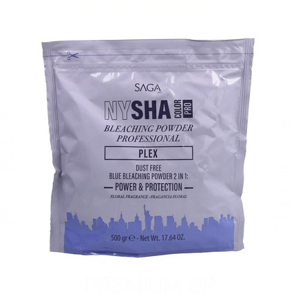 Saga Nysha Bleaching Powder Blue Plex 500g