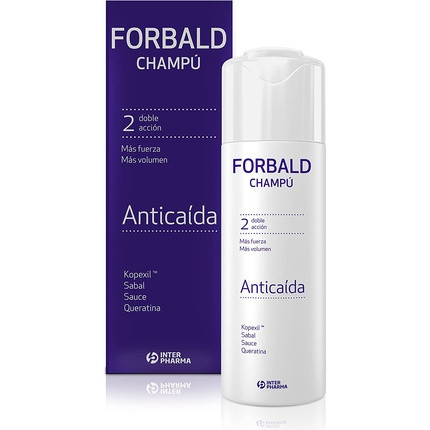 FORBALD Hair Loss Shampoo with Vitamins Dual Action Strength and Volume of Hair Stimulates Hair Growth 250ml