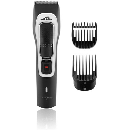 ETA James 2in1 Beard and Hair Trimmer with Li-Ion Battery and 1-20mm Cutting Length - 90min Runtime