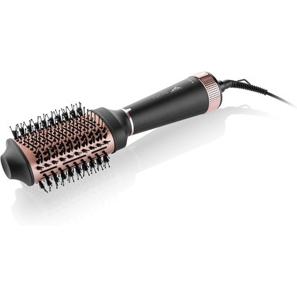 ETA Fenite I Black Edition Styling Brush 2in1 Hair Dryer & Volumizing Brush 1300W Ion Function 3 Heat/3 Separate Blower Levels Black