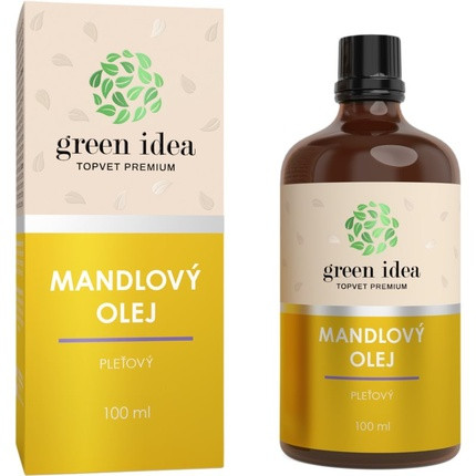 Green Idea Almond Skin Oil - Cold Pressed, 100 ml