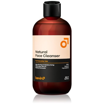 Beviro Natural Face Cleanser 250 ml - for Men