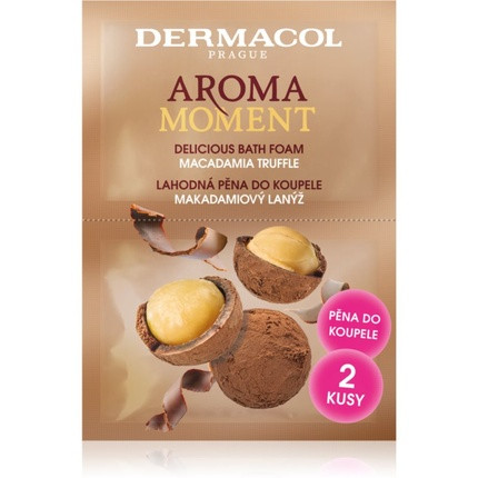 Dermacol Aroma Moment Macadamia Truffle Bath Foam 2x15ml