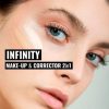 Dermacol Infinity Makeup and Corrector Super Coverage Photo-Friendly Waterproof SPF 15 01 Fair