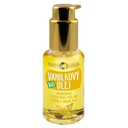 Organic Vanilla Oil for Dry and Mature Skin Volume 45 ml