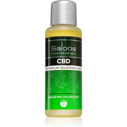 Saloos Hydrophilic CBD Oil for Gentle Makeup Removal - 50 ml