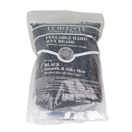 Lorenti Hair Wax Beads For Depilation 1000 Ml Carbon