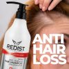 Redist Anti Hair Loss Shampoo 500ml - Hair Care Nourishes and Moisturizes - For Men and Women - Strengthens Hair Roots - Makes Hair Shiny