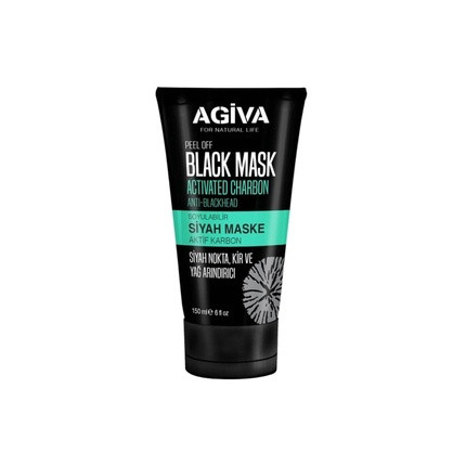 Agiva Peel Off Black Mask Activated Charcoal Anti-Blackhead 6oz