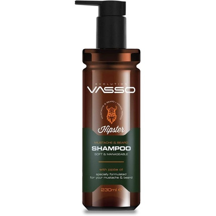 Vasso Hipster Mustache & Beard Shampoo 230ml