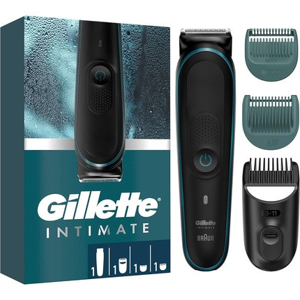 Gillette Intimate Trimmer for Men i5 for the Intimate Area SkinFirst Intimate Shaver with Lifelong Sharp Blades Waterproof Cordless for Wet and Dry Use