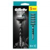 Gillette Mach3 Charcoal Men's Razor with 3 Blades