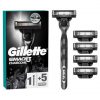 Gillette Mach3 Charcoal Men's Razor with 3 Blades