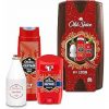 Old Spice Captain Gift Set Body Hair Face Wash 250ml Deo Stick 50ml Aftershave Lotion 100ml Limited Edition Wooden Barrel for Him