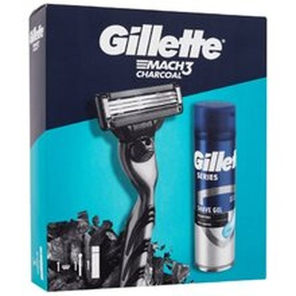 Gillette Mach3 Charcoal Gift Set